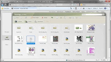 AutoCAD 2012: AutoCAD WS Content