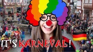 KARNEVAL IN GERMANY - People go crazy! | Feli from Germany