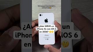 Usando un iPhone 4s con iOS 6 ¿aún sirve? | Review iPhone 4s en 2026 #iphone #ios #rubentech