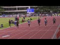 100m - TCM - Groupe 1 - Serie 3 - Meeting National 1 de Cergy-Pontoise - 10/06/2019