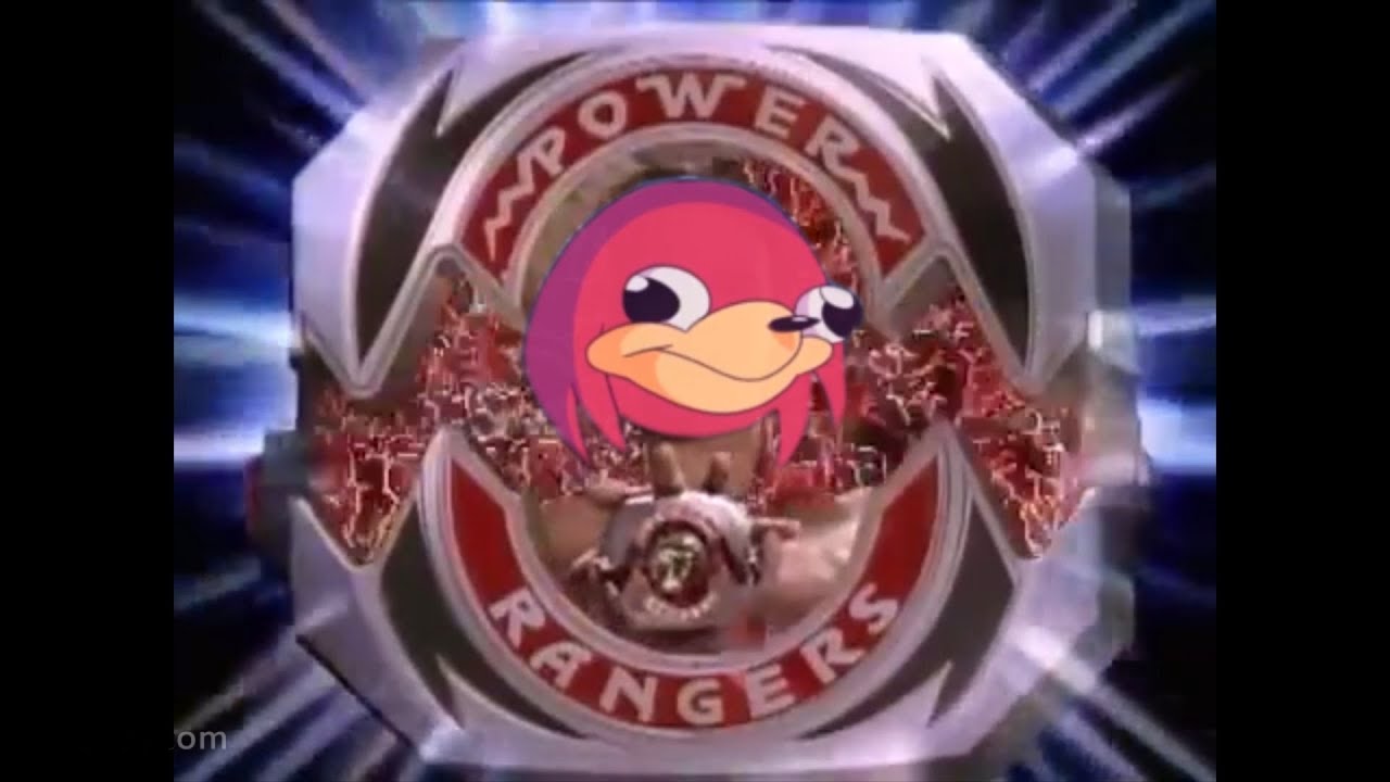 Uganda Knuckles - Power Rangers edition - YouTube