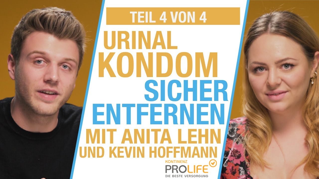 Urinalkondome sicher entfernen