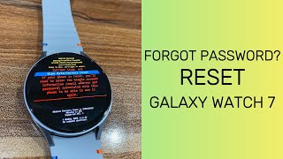 Forgot Password? How to Factory Reset Galaxy Watch 7 (Soft and Hard reset) screenshot 5