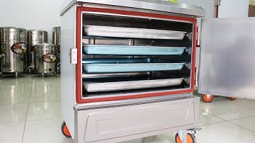 Tủ nấu cơm 4 khay điện - Tủ cơm công nghiệp BEPTOP