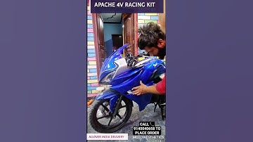 APACHE 160 4v MODIFICATION  BODY KIT | MODIFIED  APACHE  #apache #tvsapache1604v #motoaesthetics