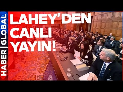 CANLI I Lahey'de Söz Sırası Türkiye'de! İsrail'in Katliamını Belgelerle Dünyaya Anlatıyoruz!