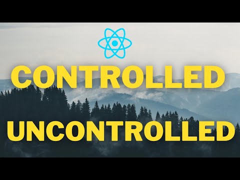 Controlled and Uncontrolled Components in ReactJS || Hindi