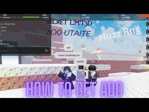[Huzz/Anime Girl Rng] How To Get Ado (Secret Aura)