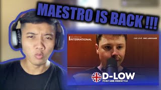 BEATBOX REACTION !!! D-LOW ?? | Post GBB Freestyle !!!