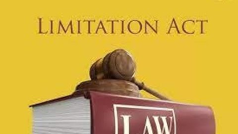 Limitation Act, 1963 || Section 1 - 2 || Part - I Preliminary ||