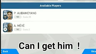 Can I Get Him ! Black ball from scout PES 2018 MOBILE