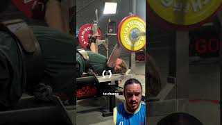 Grip changes mechanics wide for max strength close for triceps build no one way