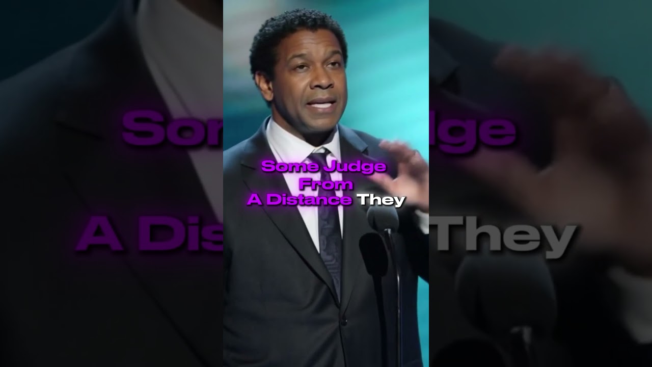 Let People Misread - Denzel Washington Best Quotes. 