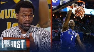 Stephen Jackson examines how Zion and Morant's game translate to the NBA | NBA | FIRST THINGS FIRST