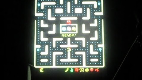 Ms. Pac-Man, fast speed, arcade version. (Excellent player!) 370,000+ points.