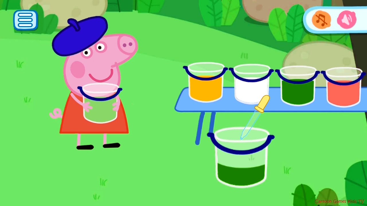Peppa Pig Mini Games - Cartoon Games Kids TV