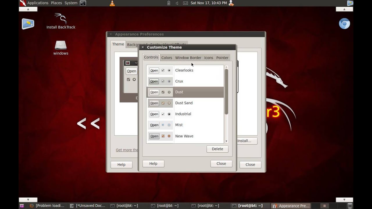 Backtrack 5 R3 Customization by Devender Mahto