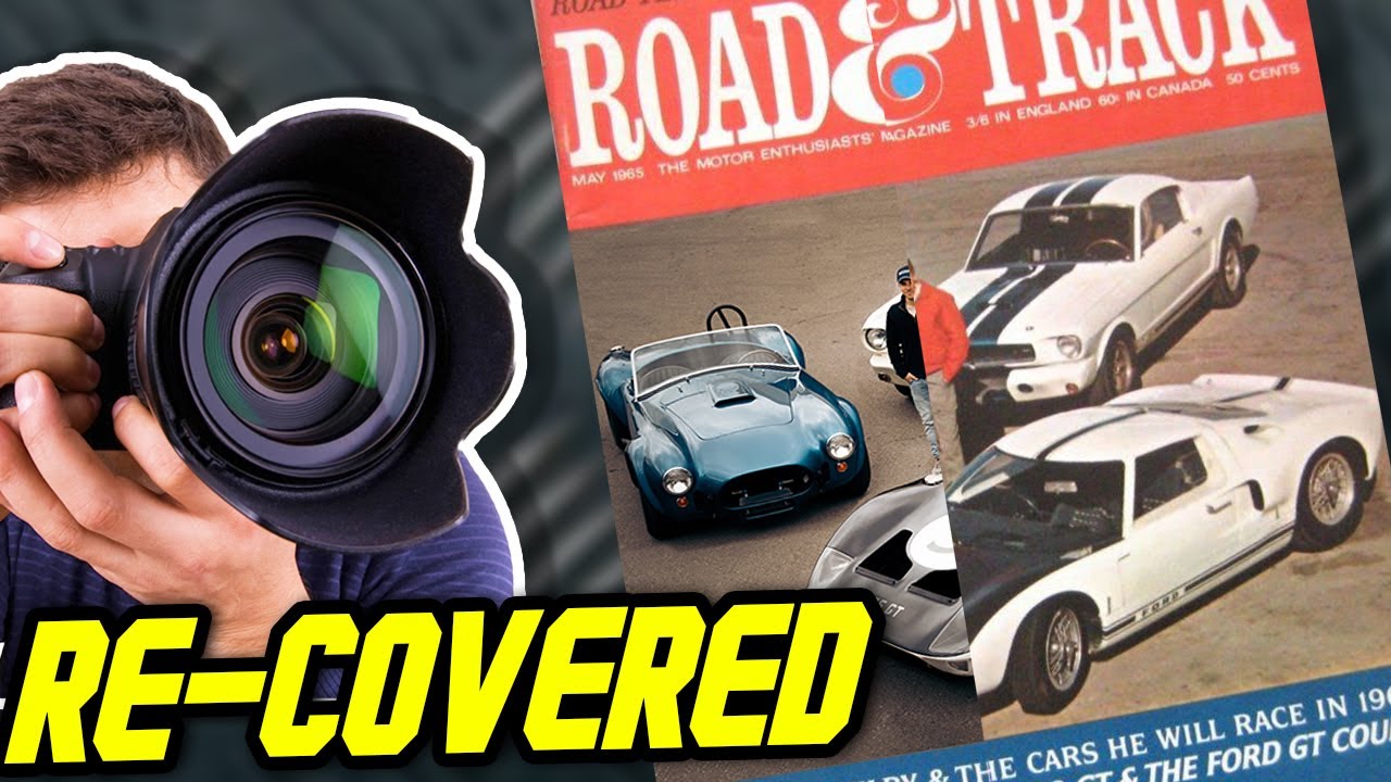 Remaking Carroll Shelby's Road & Track cover! Cobra/GT40/GT350
