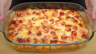 The most delicious recipe with potatoes! You will cook it every day! Dinner in 10 minutes!