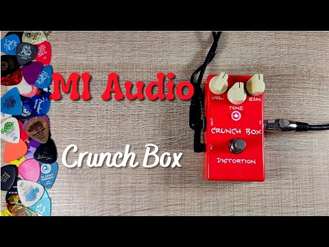 ギター MI Audio CRUNCH BOX DISTORTION V.3 MI Audio Crunch Box v.3 Distortion Guitar Effects Pedal