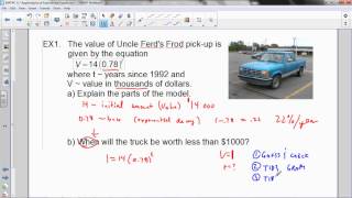 MAP4C 6 7 Applications of Exponential Equations P1