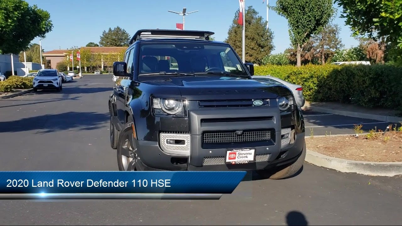 2020 Land Rover Defender 110 HSE Sport Utility San Jose Santa Clara ...