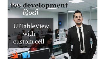 UITableView with Custom Cell || iOS Development in Hindi (iOS, Swift)