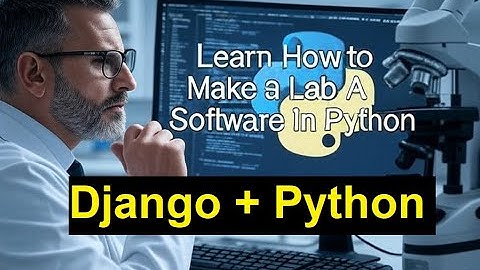 (Test Demo) Lab Software using Django + Python with AI | Urdu/Hindi Tutorial | Lab Management System