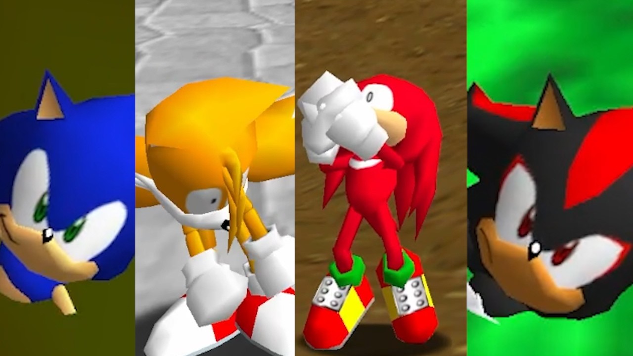 All Sonic Characters Game Over Animations