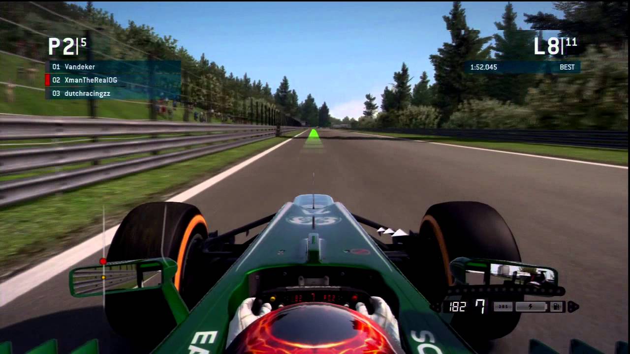 F1 13 25 Ughd Season 5 Race 4 Spa Youtube