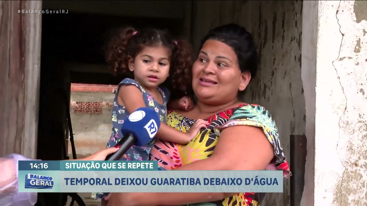 TEMPORAL DEIXOU GUARATIBA DEBAIXO D´ÁGUA