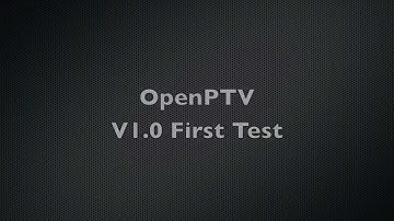 OpenPTV V1.0 First Test