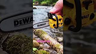 🪚 Mini Chain Saw for Woodworking | Compact Power Tool for DIY Projects & Fast Wood Cutting