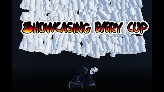 World of trollge : Every player obtainable cup in the game!