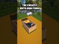 After This Farm You Don't Need To Mine Iron Again #minecraft #minecraftbuilding #minecraftfarm