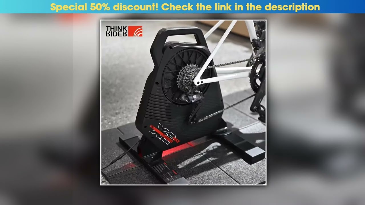ThinkRider X2Max Smart Bike Trainer MTB Road Bicycle home trainer Builtin Power Meter power meter