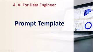 4. AI for Data Engineers | PromptTemplate in LangChain | Build Better AI Prompts