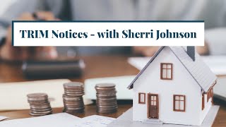 TRiM Notices - with Sherri Johnson