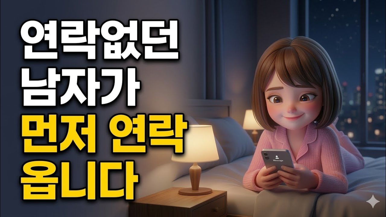 연락 잘 안하는 남자 친구 스스로 연락하게 하는 방법 연인간의 연락 언제까지 너만 먼저 기다릴거야?