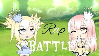 •Rap battle•|| Cinderella vs Belle|| gacha life