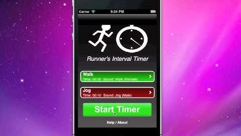 Runners Interval Timer