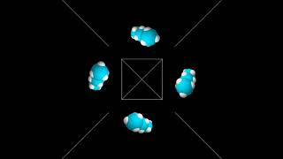 3D Hologram of Pentane Molecule 3d Hologram Of Methane Molecule
