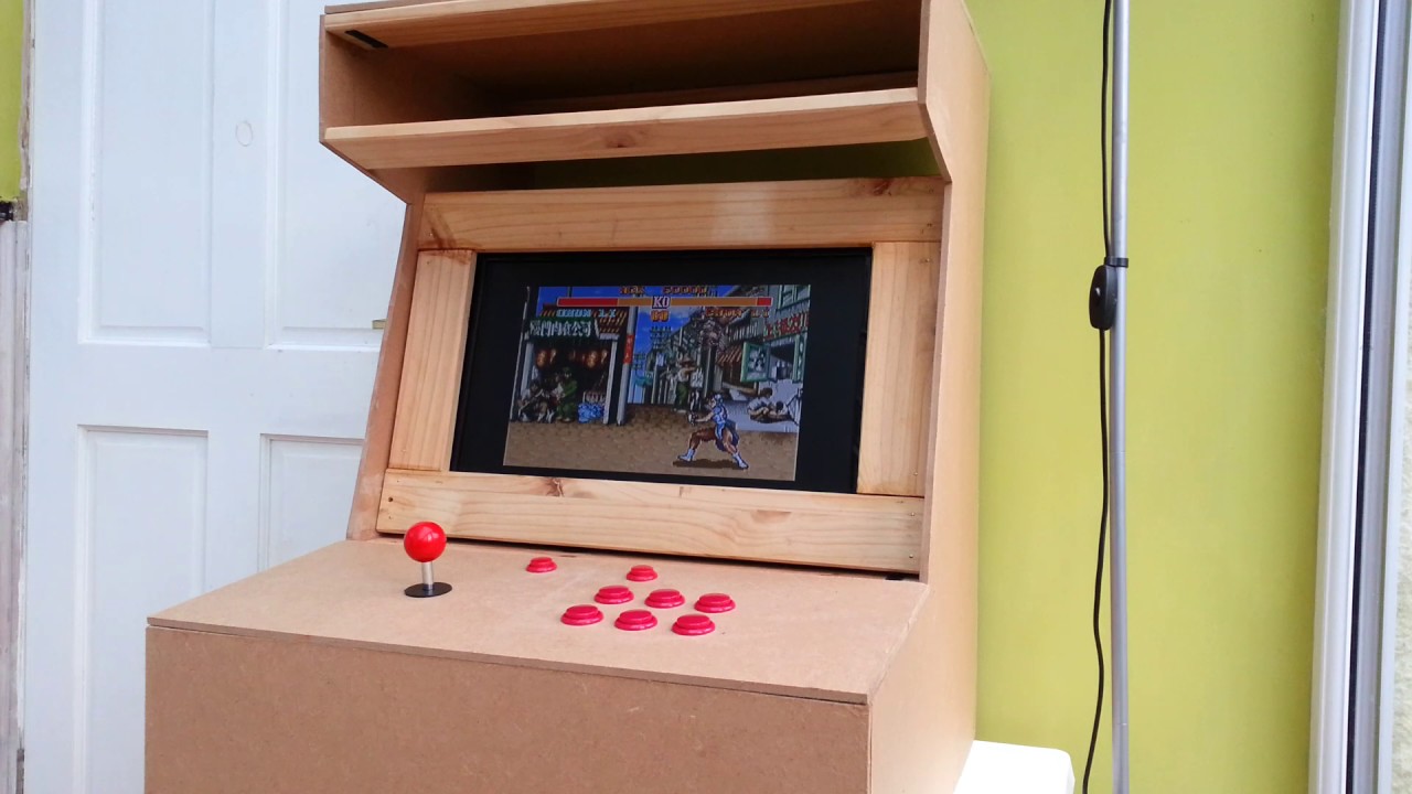 Raspberry Pi Zero Arcade Cabinet Youtube