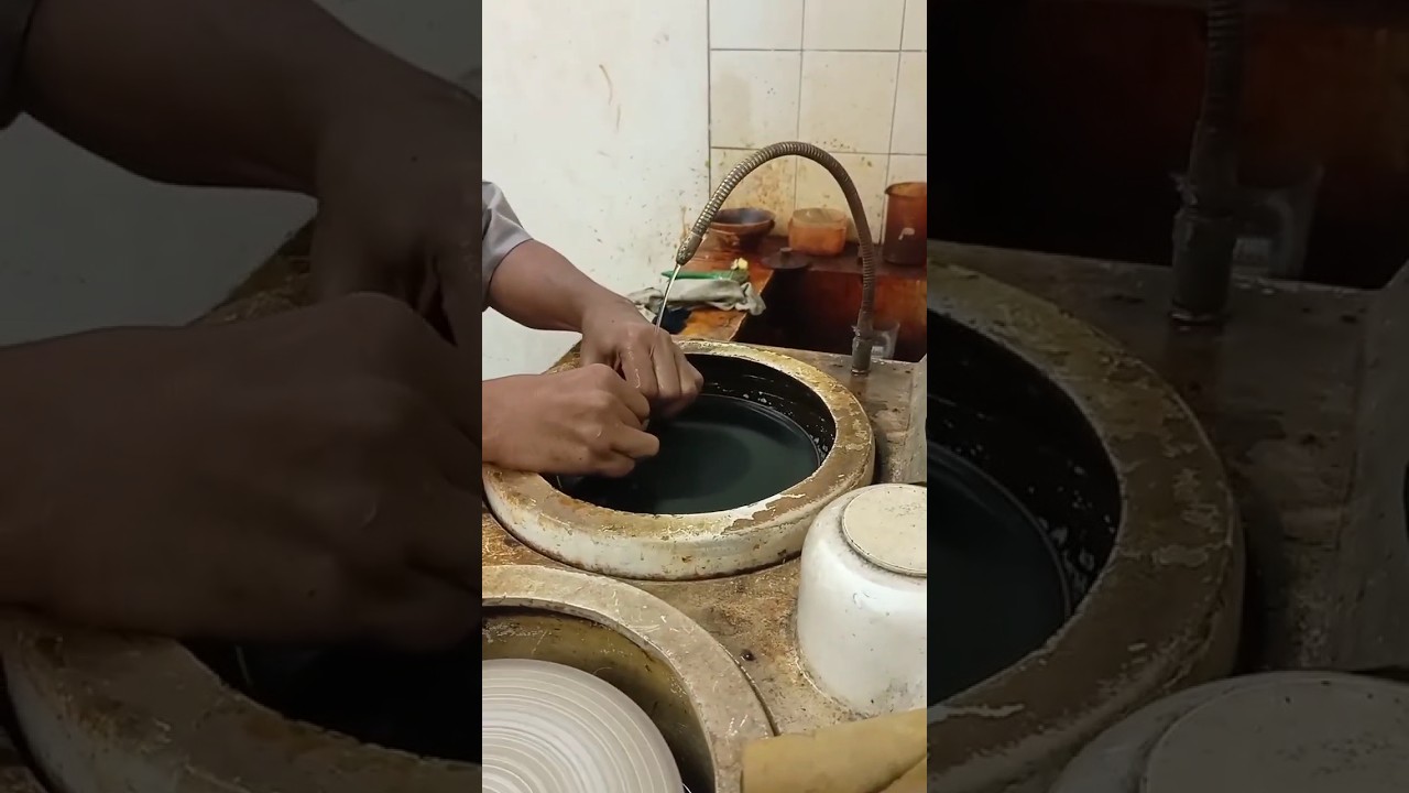 Polishing Macro examination sample to see welding result 