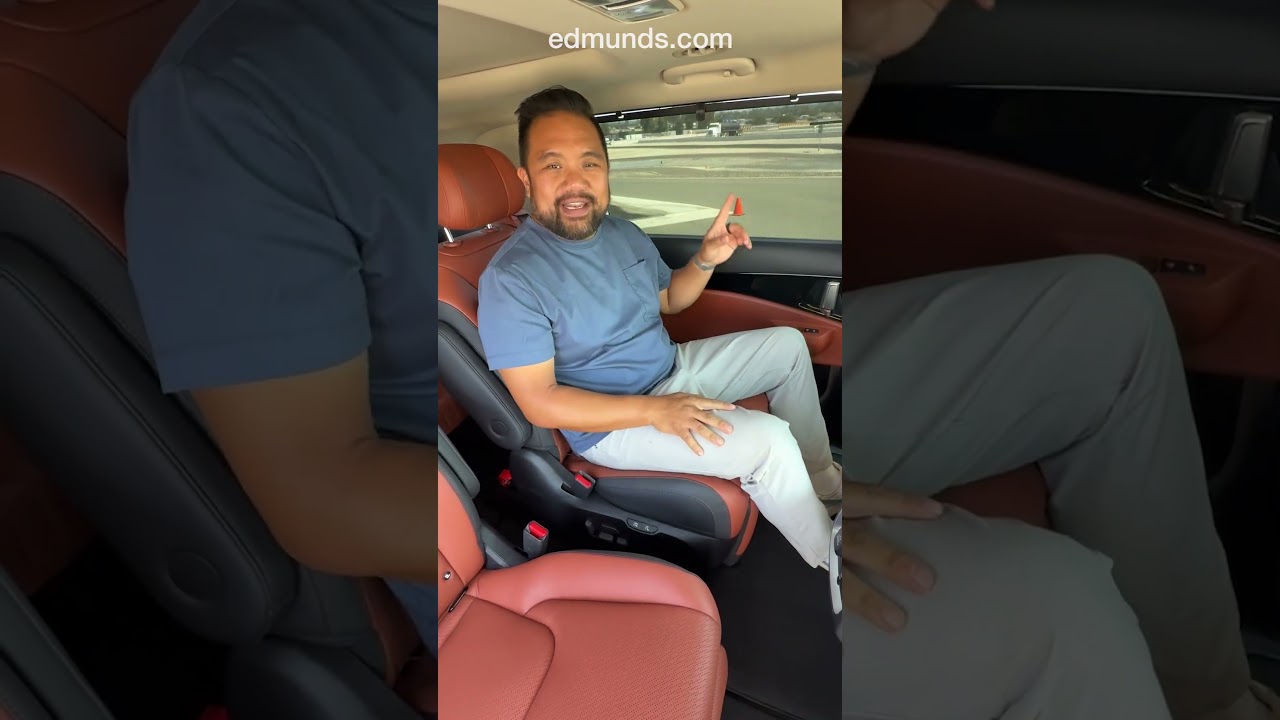 The Kia Carnival’s back seat is ultra-luxurious 