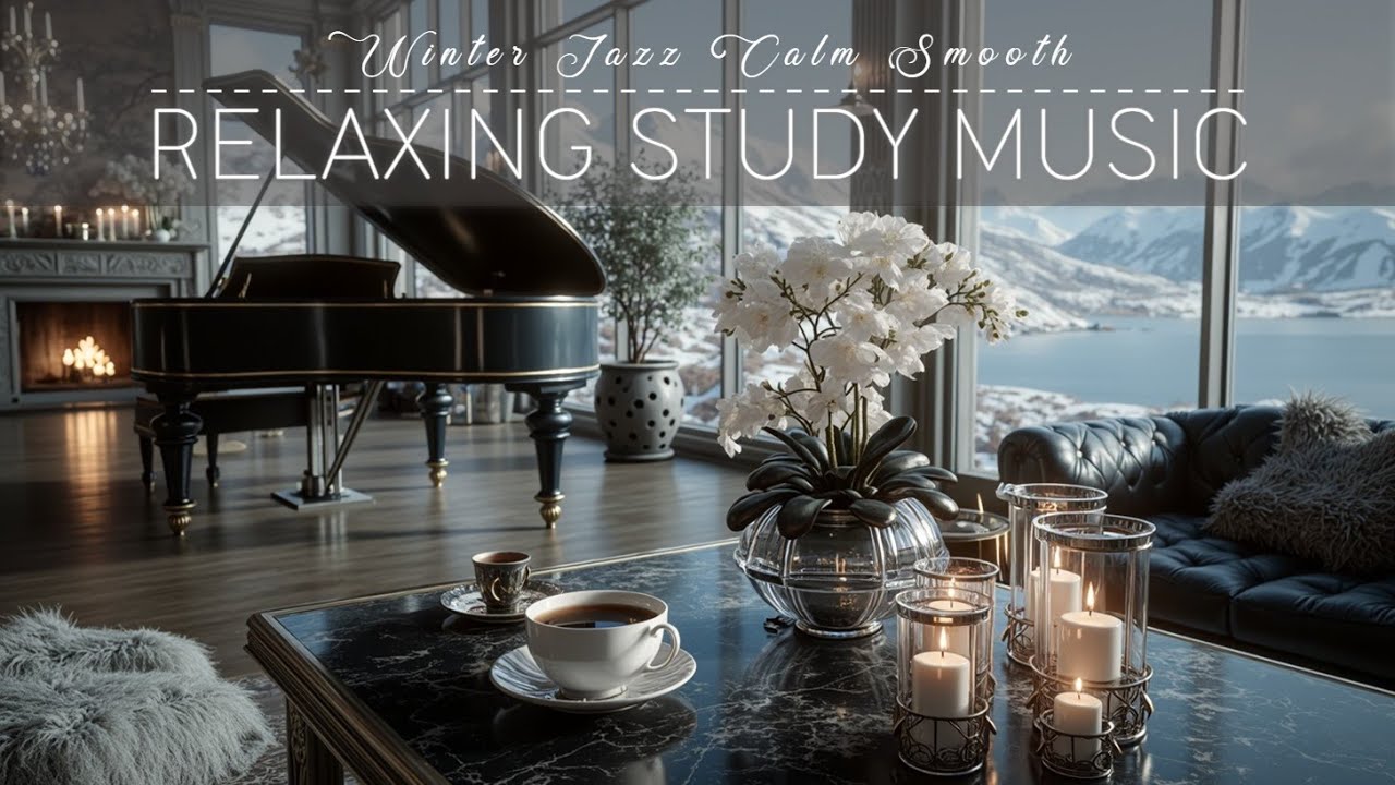 Легкий джаз инструментал с видом на горы