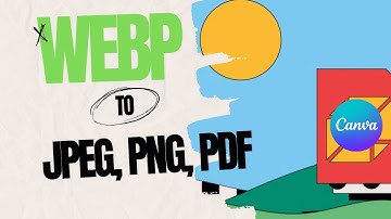How to convert WebP to PNG, JPEG, pdf and other formats | Canva Online, works for both Windows & Mac