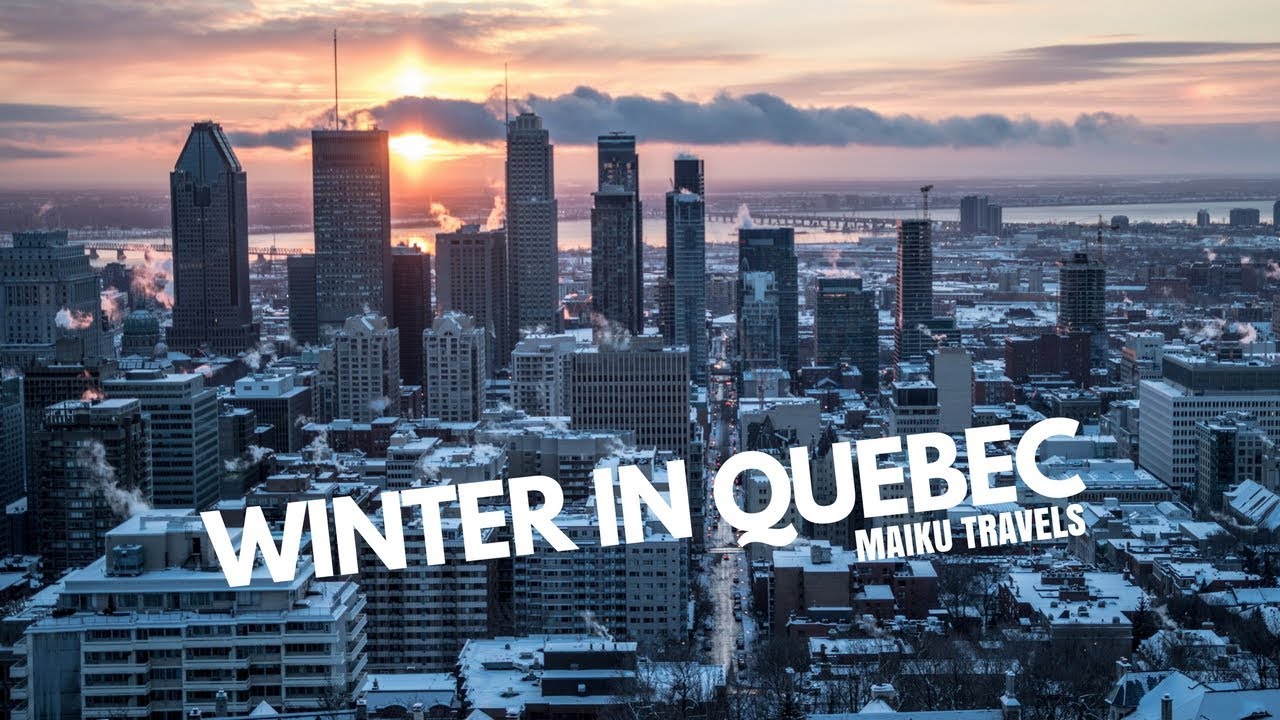 WINTER IN QUEBEC | Maiku Travels