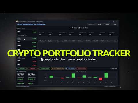 ✨ CRYPTO PORTFOLIO TRACKER [ FREE OFFLINE ]