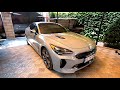 Kia Stinger замеры dragy 0-100, 1/4, 100-200